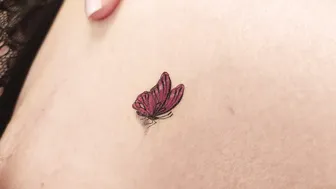 Temporary tattoos | 3D Butterfly | Sticker Tattoo #9