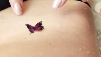 Temporary tattoos | My beautiful butterfly | Sticker Tattoo #8