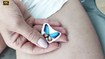 Temporary tattoos | Two beautiful butterflies | Sticker Tattoo 4К #4