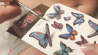 Temporary tattoos | Big beautiful butterfly | Sticker Tattoo #2