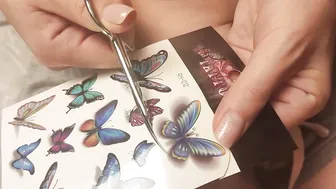 Temporary tattoos | Big beautiful butterfly | Sticker Tattoo #3