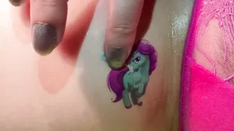 Temporary tattoos | Magic Unicorn | Sticker Tattoo #8