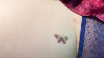 Temporary tattoos | Beautiful yellow Butterfly | Sticker Tattoo #8