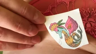 Temporary tattoos | Dragon tattoo | Sticker Tattoo #1