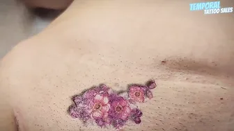 Temporary Realistic Tattoo Flower. ♥️♥️♥️♥️♥️♥️ #10