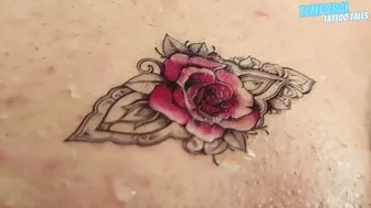 TEMPORARY TATTOO | Magic tattoo The Enchanted Rose ✨♥️♥️️♥️♥️♥️♥️ #1