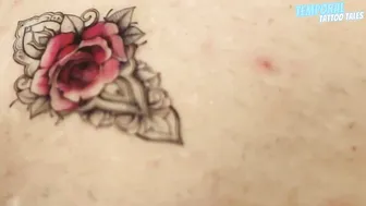 TEMPORARY TATTOO | Magic tattoo The Enchanted Rose ✨♥️♥️️♥️♥️♥️♥️ #9