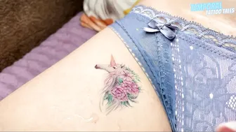 TEMPORARY TATTOO | Magic tattoo Unicorn ♥️♥️✨ #8