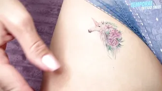 TEMPORARY TATTOO | Magic tattoo Unicorn ♥️♥️✨ #9