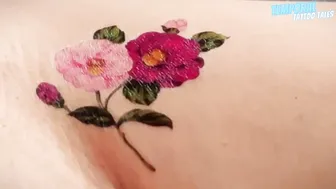 TEMPORARY TATTOO | Magic tattoo Flowers in Full Bloom ♥️♥️ #8