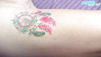 How to Apply Your Temporary Tattoo Ornament ✨♥️♥️♥️♥️ #10