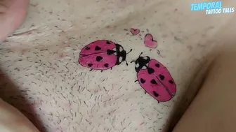 TEMPORARY TATTOO | Magic tattoo Ladybugs ????