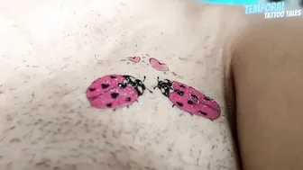 TEMPORARY TATTOO | Magic tattoo Ladybugs ♥️♥️ #10