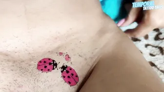 TEMPORARY TATTOO | Magic tattoo Ladybugs ♥️♥️ #5