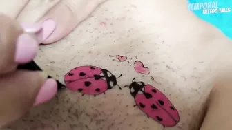 TEMPORARY TATTOO | Magic tattoo Ladybugs ♥️♥️ #7