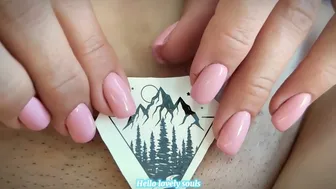 TEMPORARY TATTOO | Magic tattoo Alpine Mountains ✨♥️♥️️♥️♥️ #1