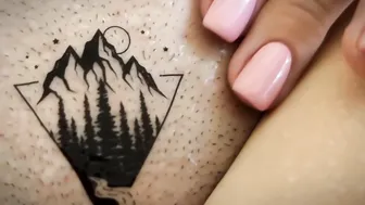 TEMPORARY TATTOO | Magic tattoo Alpine Mountains ✨♥️♥️️♥️♥️ #10