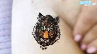 TEMPORARY TATTOO | Magic tattoo Turanian Tiger ✨♥️♥️♥️♥️ №2 #7