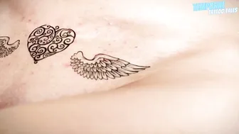 TEMPORARY TATTOO | Magic tattoo Angel Heart ✨♥️♥️♥️♥️️ #10