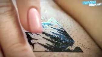 TEMPORARY TATTOO | Magic tattoo Alpine Mountains ✨♥️♥️️♥️♥️ №2 #1