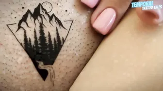 TEMPORARY TATTOO | Magic tattoo Alpine Mountains ✨♥️♥️️♥️♥️ №2 #10