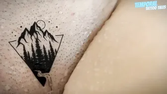 TEMPORARY TATTOO | Magic tattoo Alpine Mountains ✨♥️♥️️♥️♥️ №2 #7