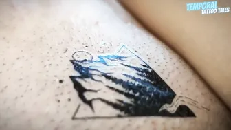 TEMPORARY TATTOO | Magic tattoo Alpine Mountains ✨♥️♥️️♥️♥️ №2 #8