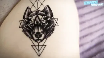 TEMPORARY TATTOO | Magic tattoo Wolf ✨♥️♥️♥️♥️ #7