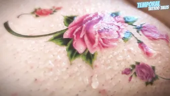 TEMPORARY TATTOO | Magic tattoo Pink Rose ✨♥️♥️♥️♥️ #10