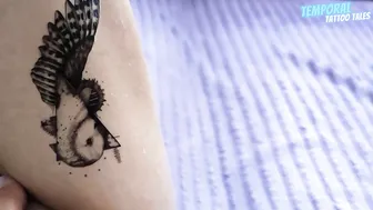 TEMPORARY TATTOO | Magic tattoo Incredible Owl ✨♥️♥️♥️♥️#024 #8