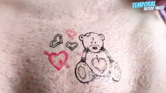 TEMPORARY TATTOO | Magic tattoo Beautiful Bear ???? #008