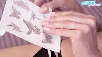 TEMPORARY TATTOO TRENDS 2023♥️♥️ sticker tattoo ♥️♥️#001 #2