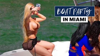 SHE IS NOT SHY!! MIAMI IN ANOTHER LEVEL | BOAT ZONE