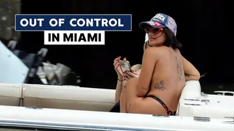 Where is Her Bikini TOP? ???? ????Miami River Boats | Boat Zone