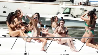 BAD GIRLS! Spring Breakers are Back! in Miami !! Boat Zone #8