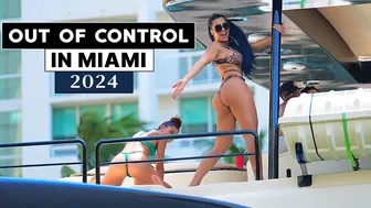 SHE DID IT ON PURPOSE !! BEST Boat Party in Miami | Boat Zone