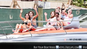 She SHOWS It All !! Only in Miami | Boat Zone #7