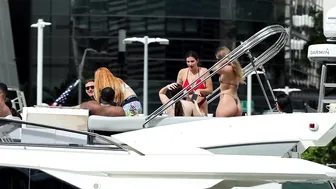 OF MODEL HEATS UP THE MIAMI RIVER! BOAT ZONE MIAMI #2