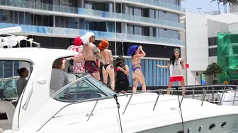 Only in Miami!! Best Boat Vibes ! Check This #2