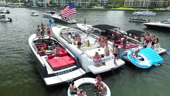 CRAZIEST BOCA BASH 2023 !! BEST Sandbar Party in Florida #5