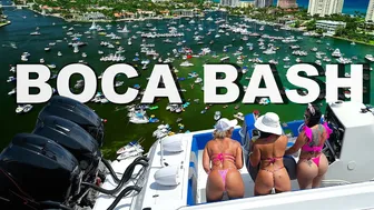 W1LDEST Sandbar Party in Florida | BOCA BASH 2023 !! Boat Zone Miami