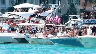 W1LDEST Sandbar Party in Florida | BOCA BASH 2023 !! Boat Zone Miami #9