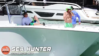 Blkini FAIL?! Boat Party on the Miami River | BOAT ZONE MIAMI #3