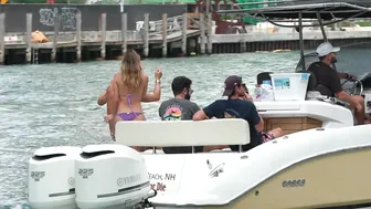 Spring Break Party on the Miami River | Boat Zone Miami #9