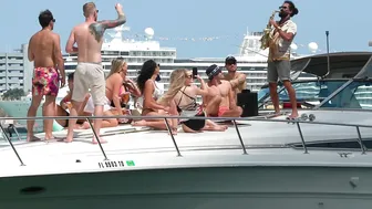 CRAZY Boat Party on the Miami River | Boat Zone Miami #5