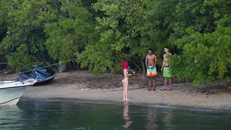 TOP MODELS at Haulover Sandbar! Boat Zone Miami #8