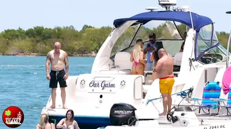 Only in Miami Sandbars You See This | Boat Zone Miami #3