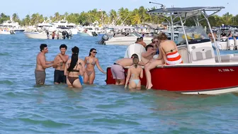 OMG! Miami Sandbar !! Boat Zone Miami #7