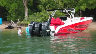 FUN at the Haulover Sandbar | Boat Zone Miami #10