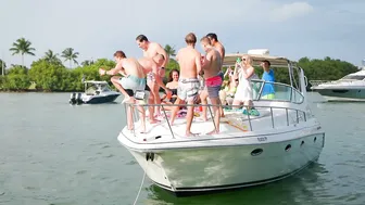 FUN at the Haulover Sandbar | Boat Zone Miami #8